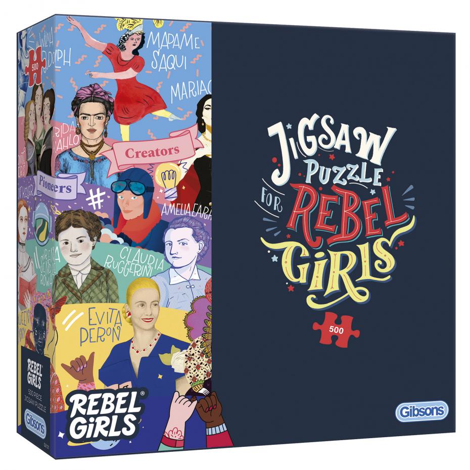 Jigsaw Puzzle for Rebel Girls 500pc Box
